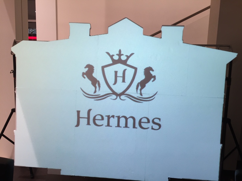 Мэппинг инсталляция для компании Hermes